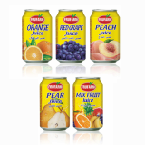 FRUFARM Brand 340ml canned fruit juice drink